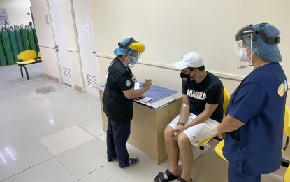 Manila mayor hospitalized due to mild COVID symptoms. (Photo / Retrieved from Philippine News Agency)